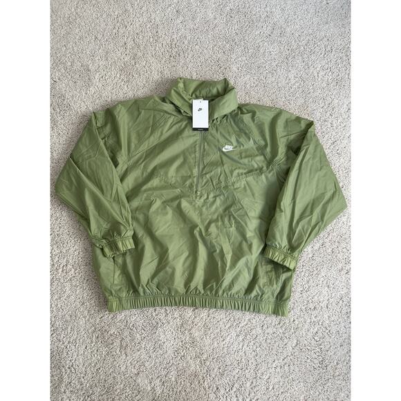 Nike Sportswear Windrunner Ulined Woven Anorak Jacket Green Men Large DQ4910-334 - Picture 7 of 11